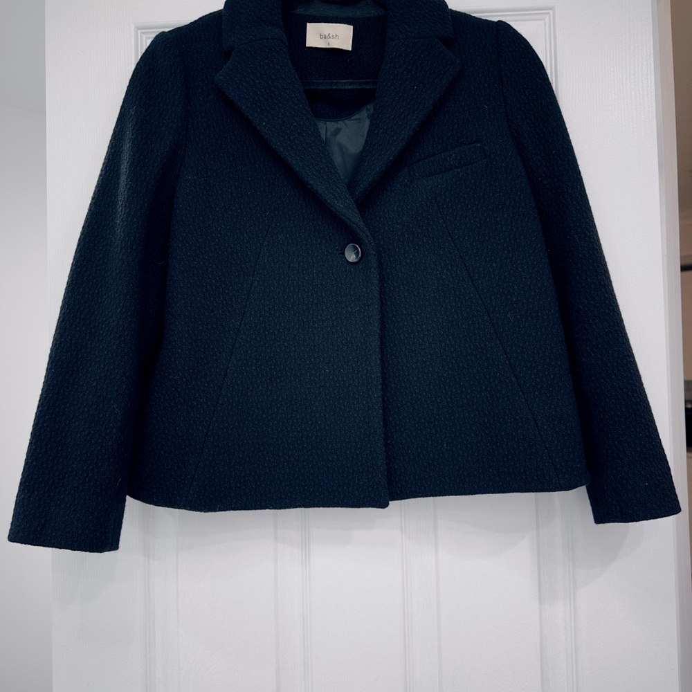 ba&sh Black Pea Coats